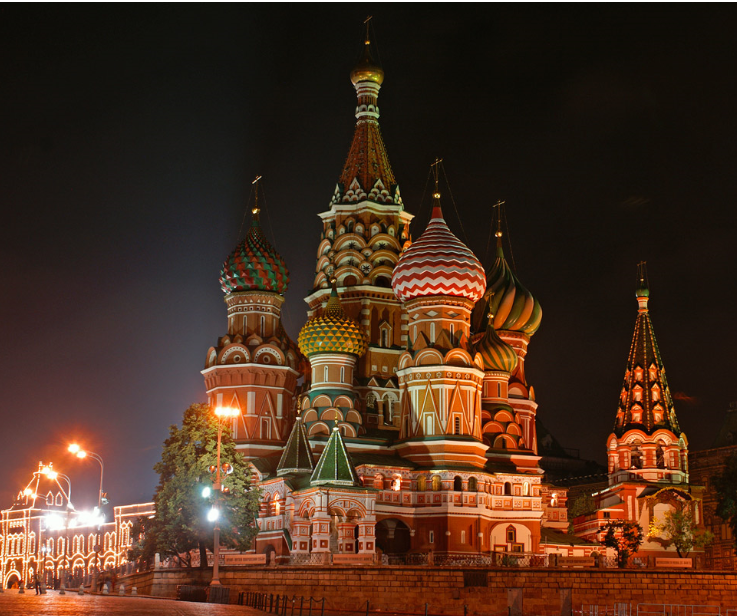 کلیسای جامع «سنت باسیل» روسیه