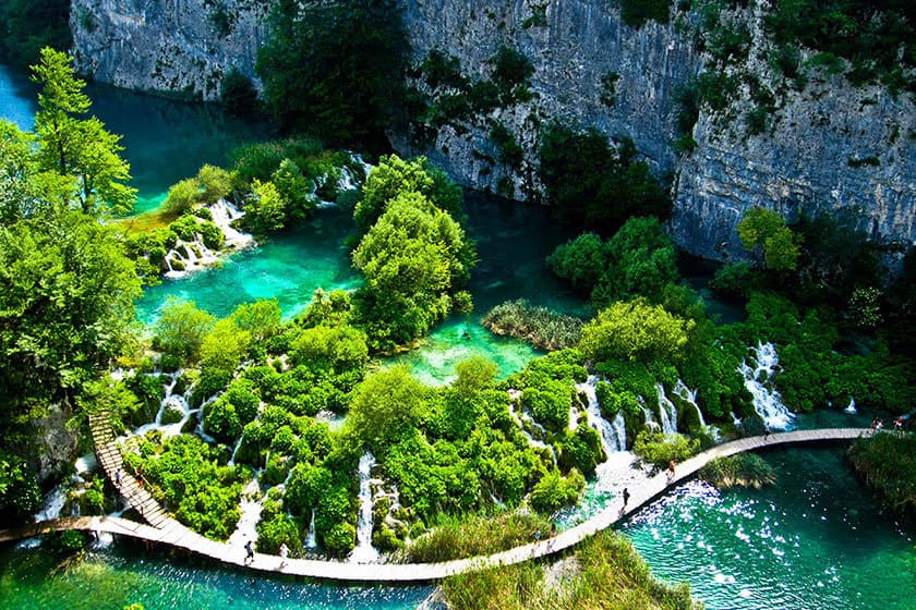 پارک ملی دریاچه‌های پلیتویک کرواسی