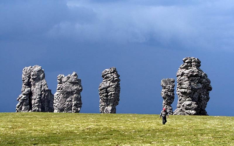ستونهای غول پیکر روسیه