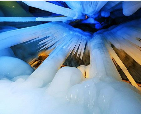 غار یخی نینگو در چین را دیده اید؟