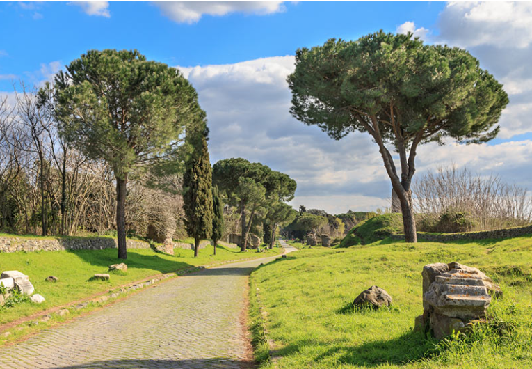 کاتاکومب و جاده آپیان در رم